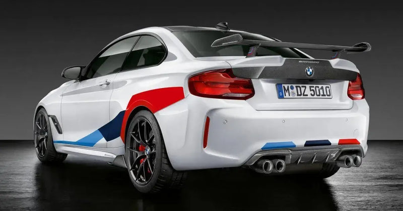 MP Style Carbon Fiber Rear Wing - BMW F87 M2 & M2C