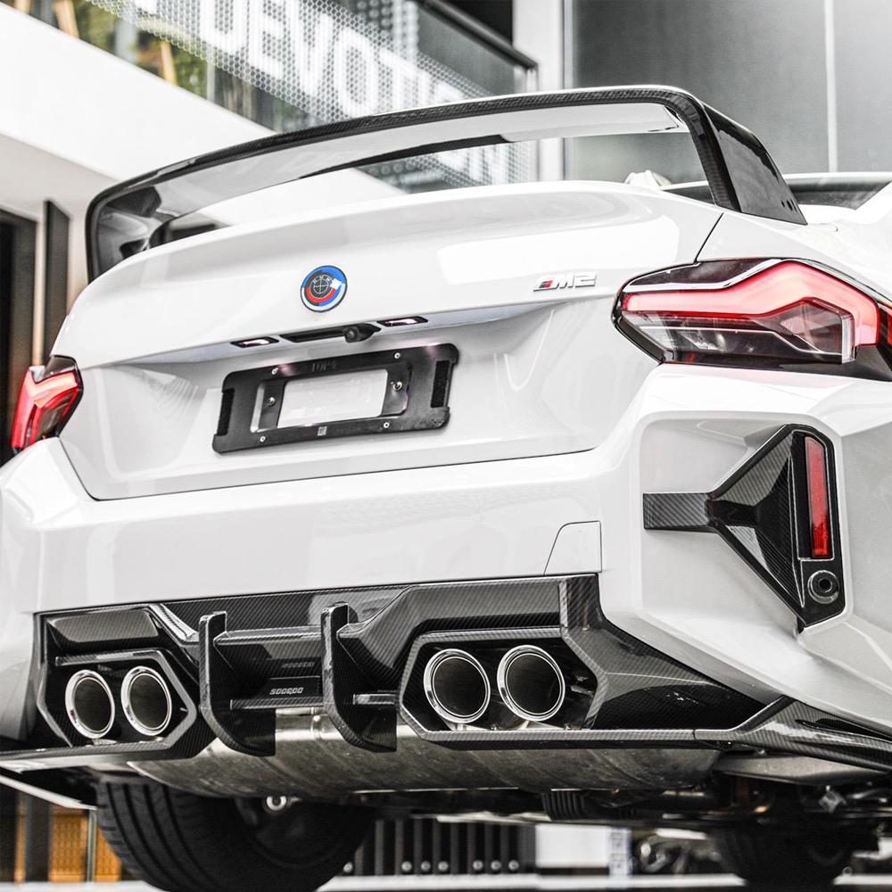 MP Style Carbon Fiber Rear Wing - BMW G87 M2