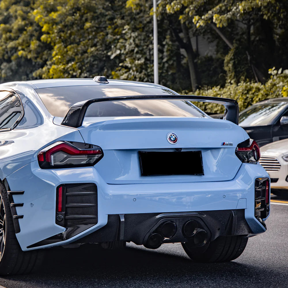 MP Style Carbon Fiber Rear Wing - BMW G87 M2