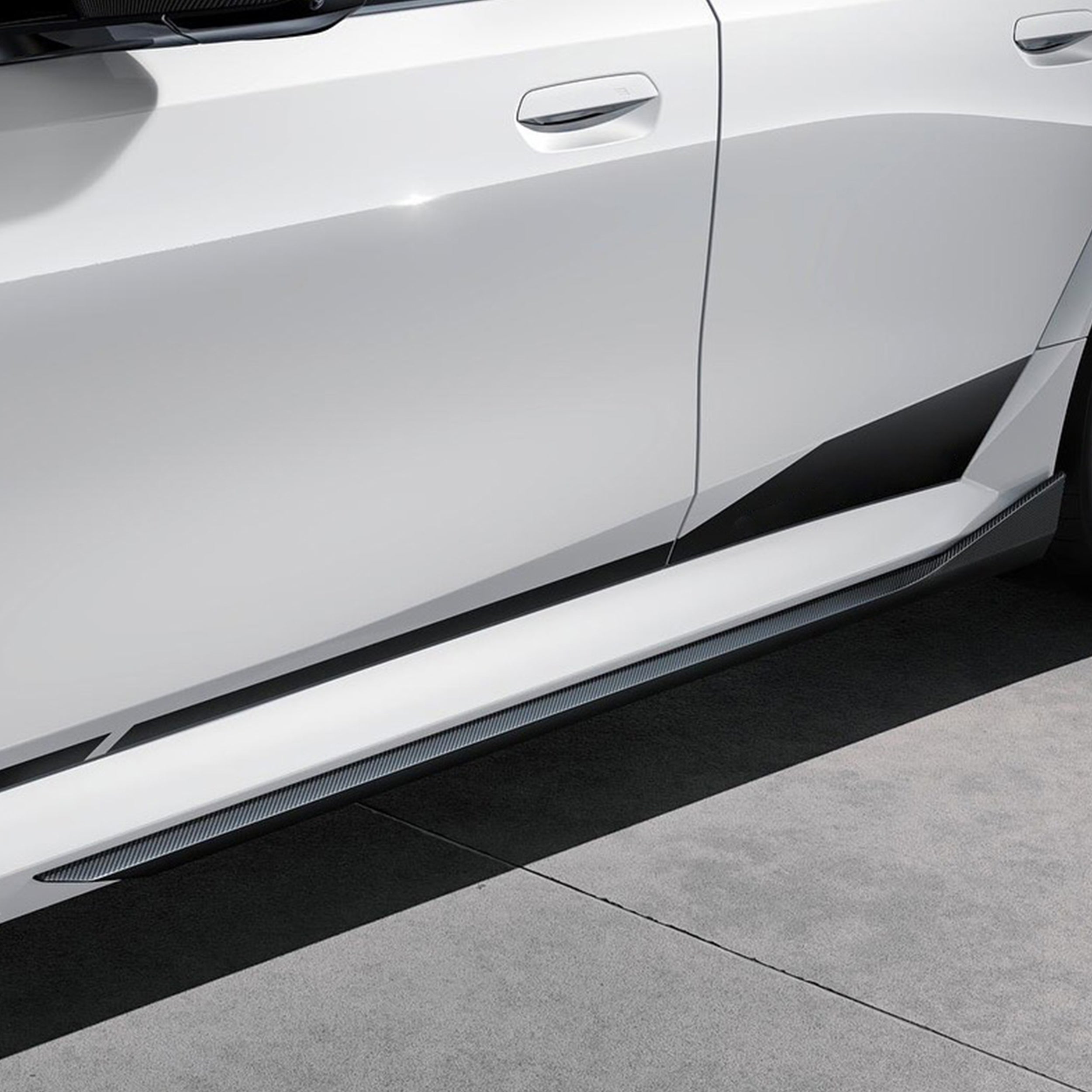 MP Style Carbon Fiber Side Skirt - BMW G90 M5