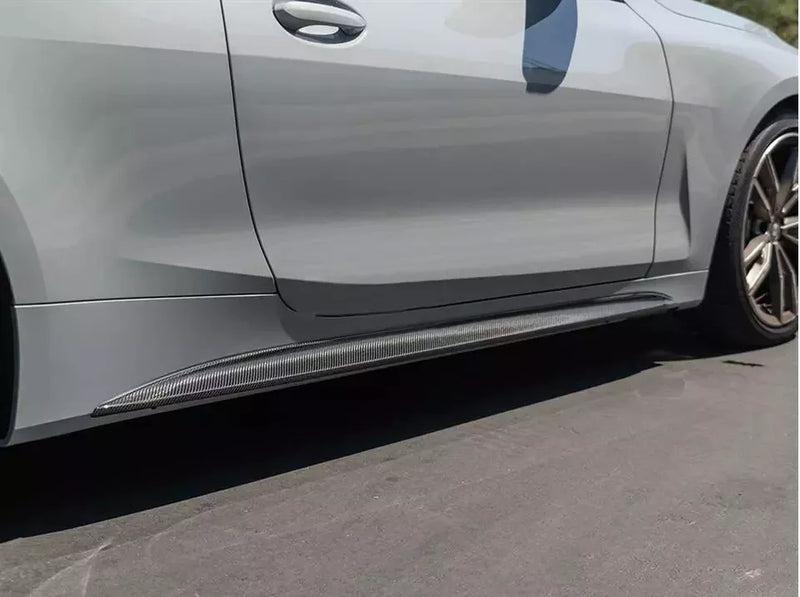 MP Style Carbon Fiber Side Skirts - BMW G22/G23 4 Series