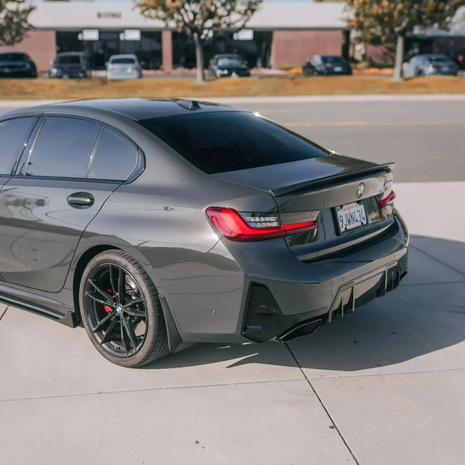 MP Style Carbon Fiber Trunk Spoiler - BMW G80 M3 & G20 3 Series