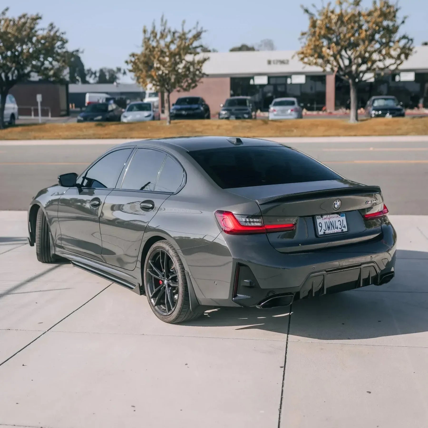 MP Style Carbon Fiber Trunk Spoiler - BMW G80 M3 & G20 3 Series