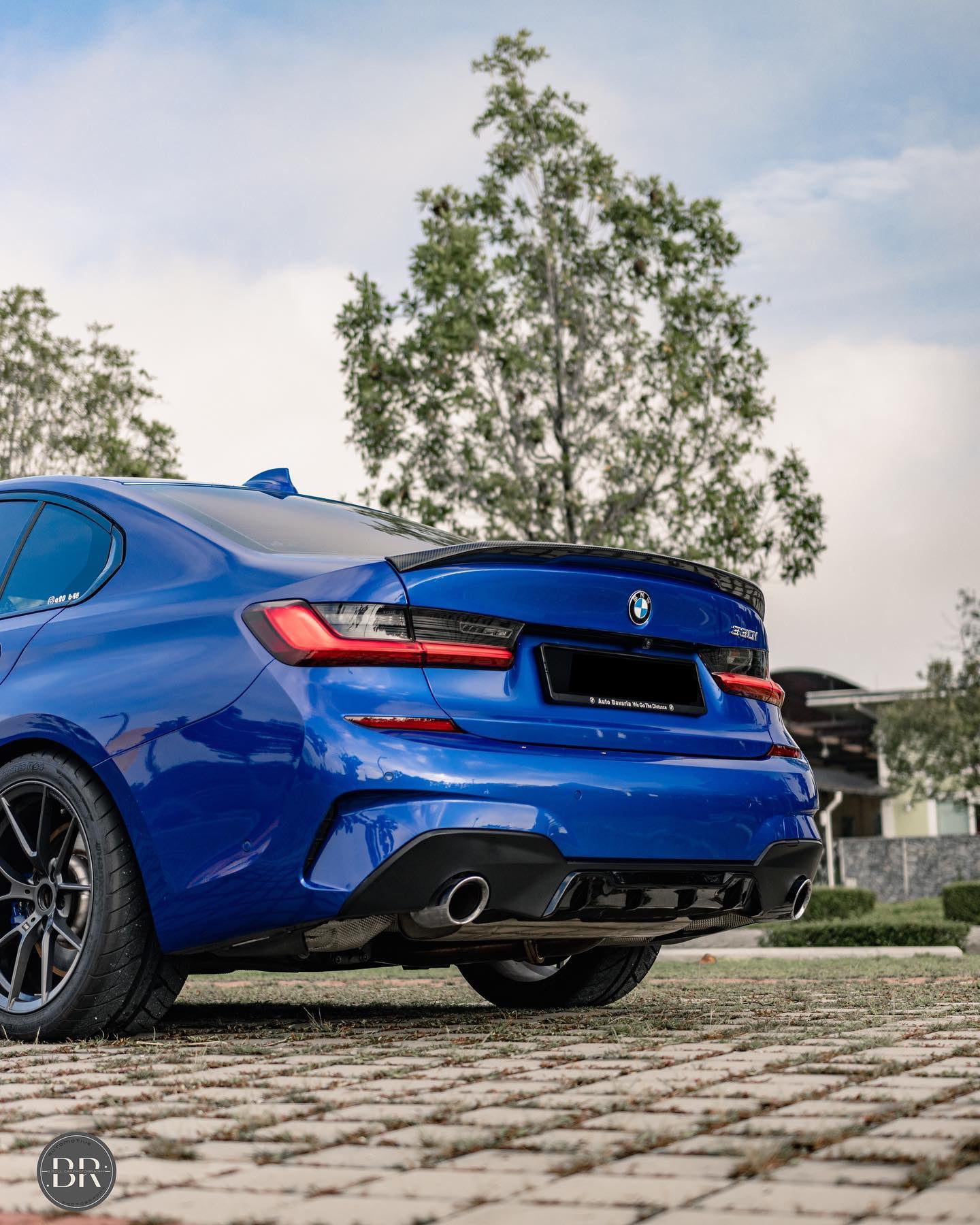 MP Style Carbon Fiber Trunk Spoiler - BMW G80 M3 & G20 3 Series