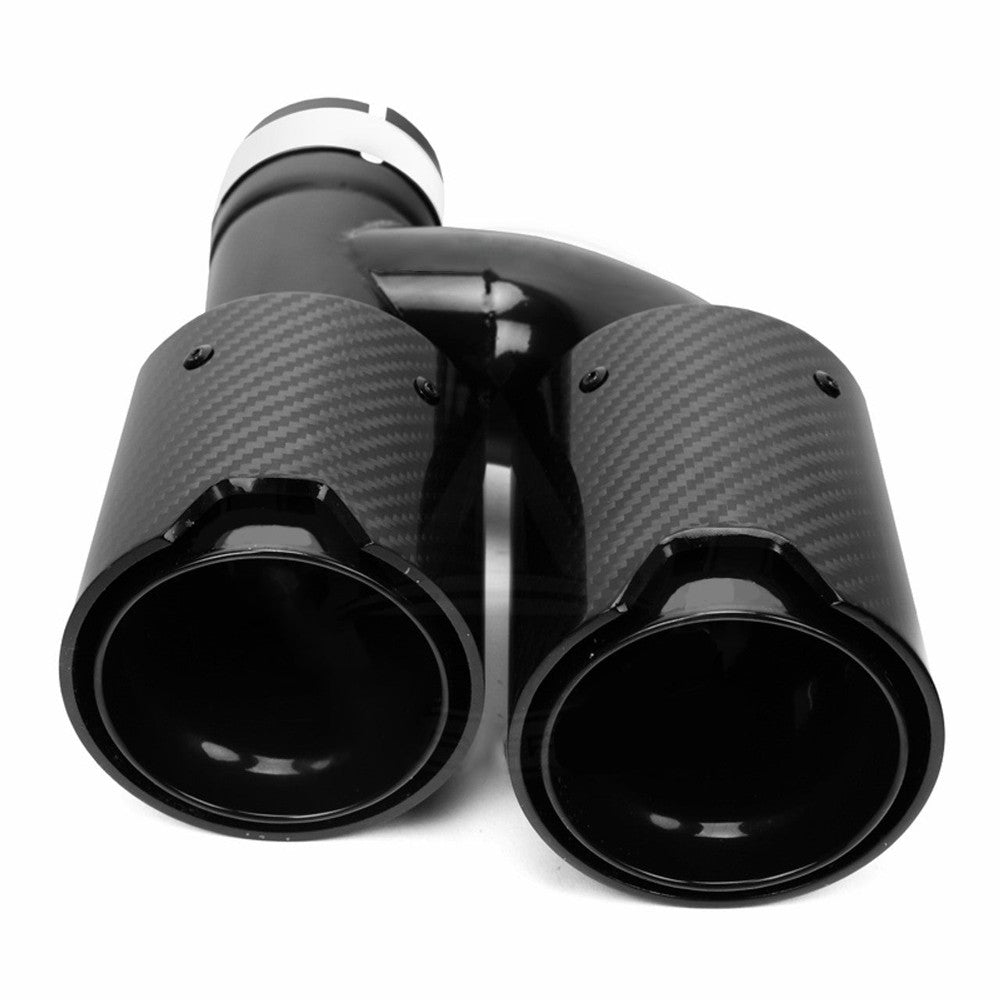 MP Style Carbon Fiber 'h" Exhaust Tip for BMW