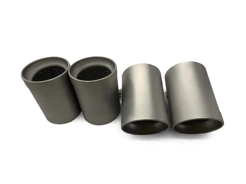 MP Style Matte Stainless Steel Exhaust Tip