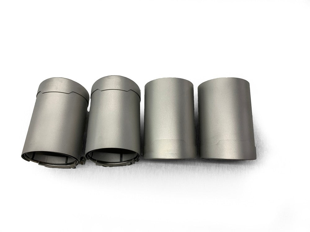 MP Style Matte Stainless Steel Exhaust Tip