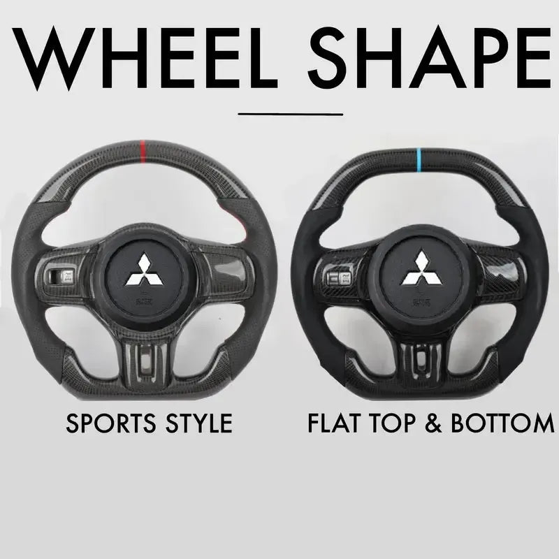 Mitsubishi Lancer Evolution X Style - Full Custom Steering Wheel