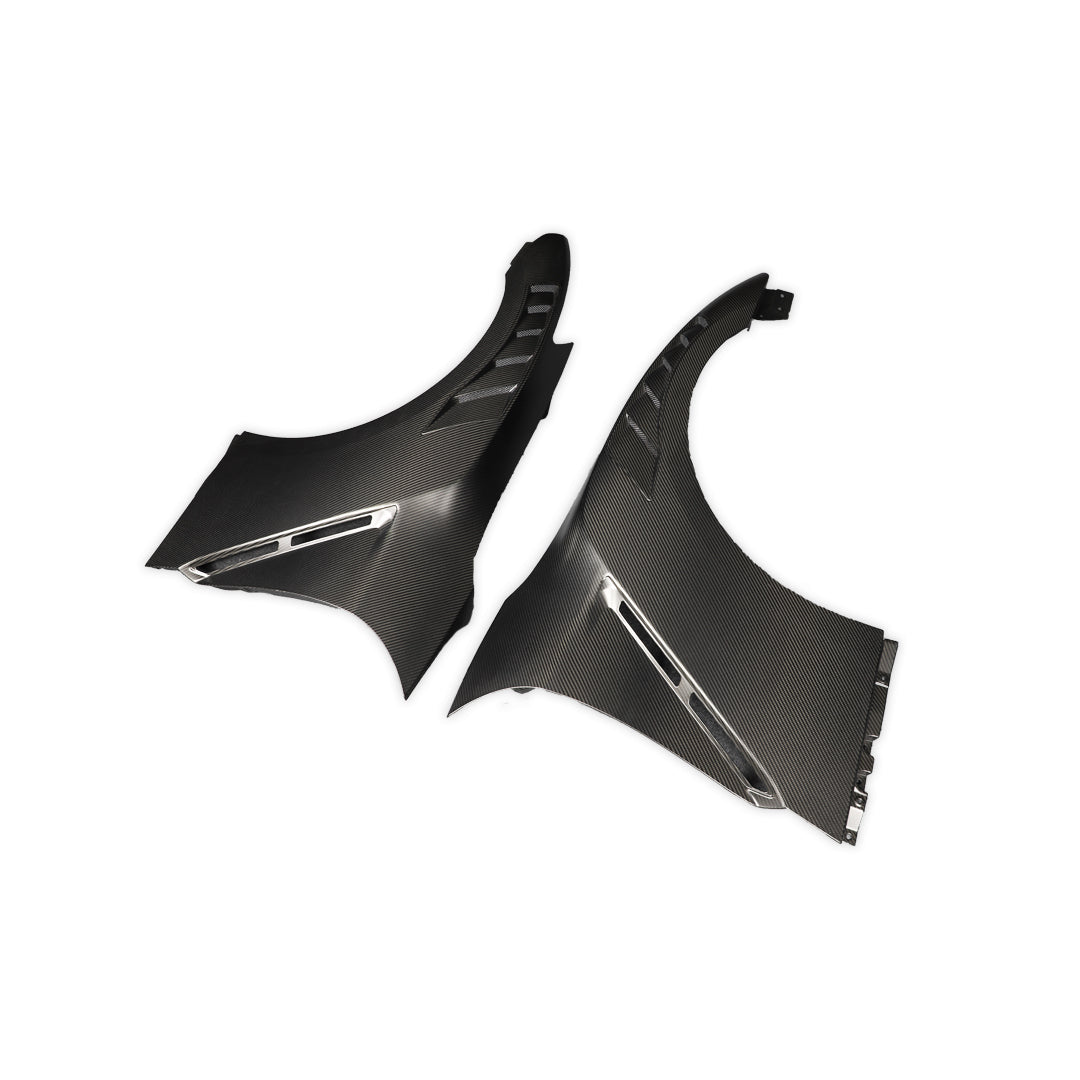 Nismo Style Carbon Fiber Front Fenders - Nissan R35 GTR