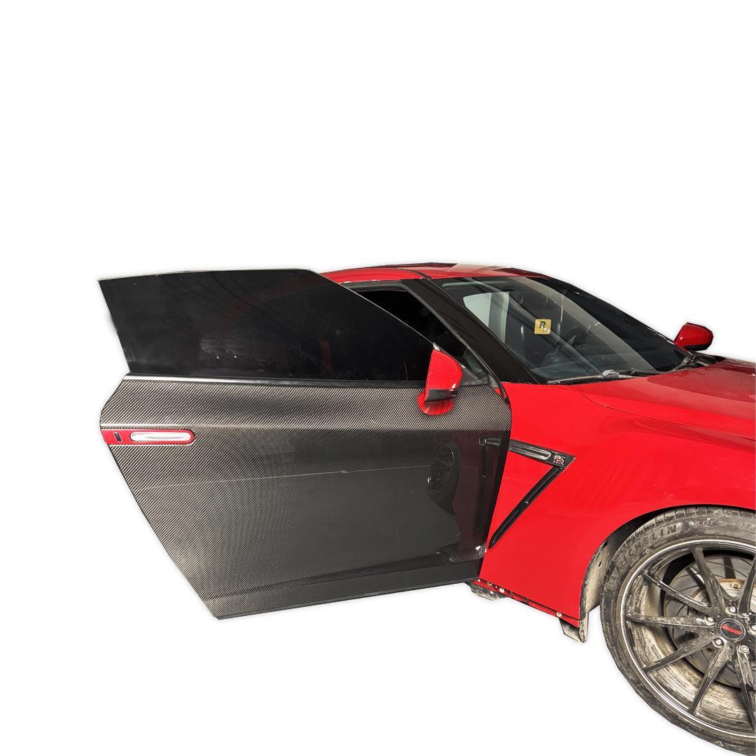 Nismo Style Full Carbon Fiber Door Panel - Nissan GTR R35