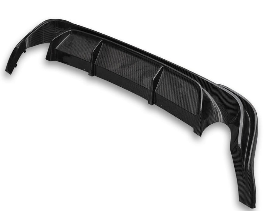 O Style Carbon Fiber Rear Diffuser - Volkswagen Golf 8 MK8