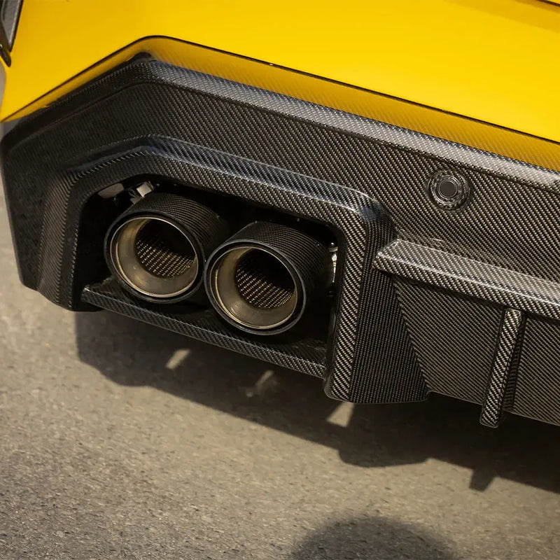 OEM Style Carbon Fiber Exhaust Tips - BMW G90/G99 M5