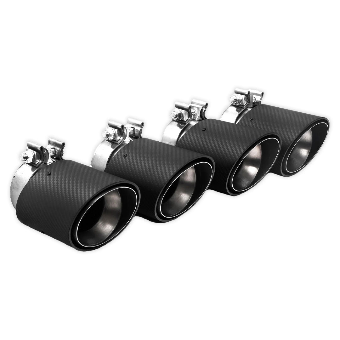 OEM Style Carbon Fiber Exhaust Tips - BMW G90/G99 M5