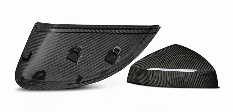 OEM Style Carbon Fiber Mirror Cap Set - Audi RS3 / S3 / A3 8V