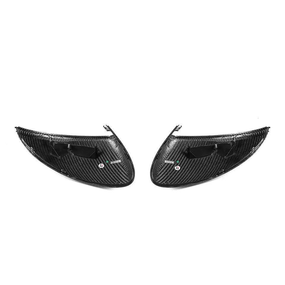 OEM Style Carbon Fiber Mirror Cap Set - Porsche Cayenne 958.1