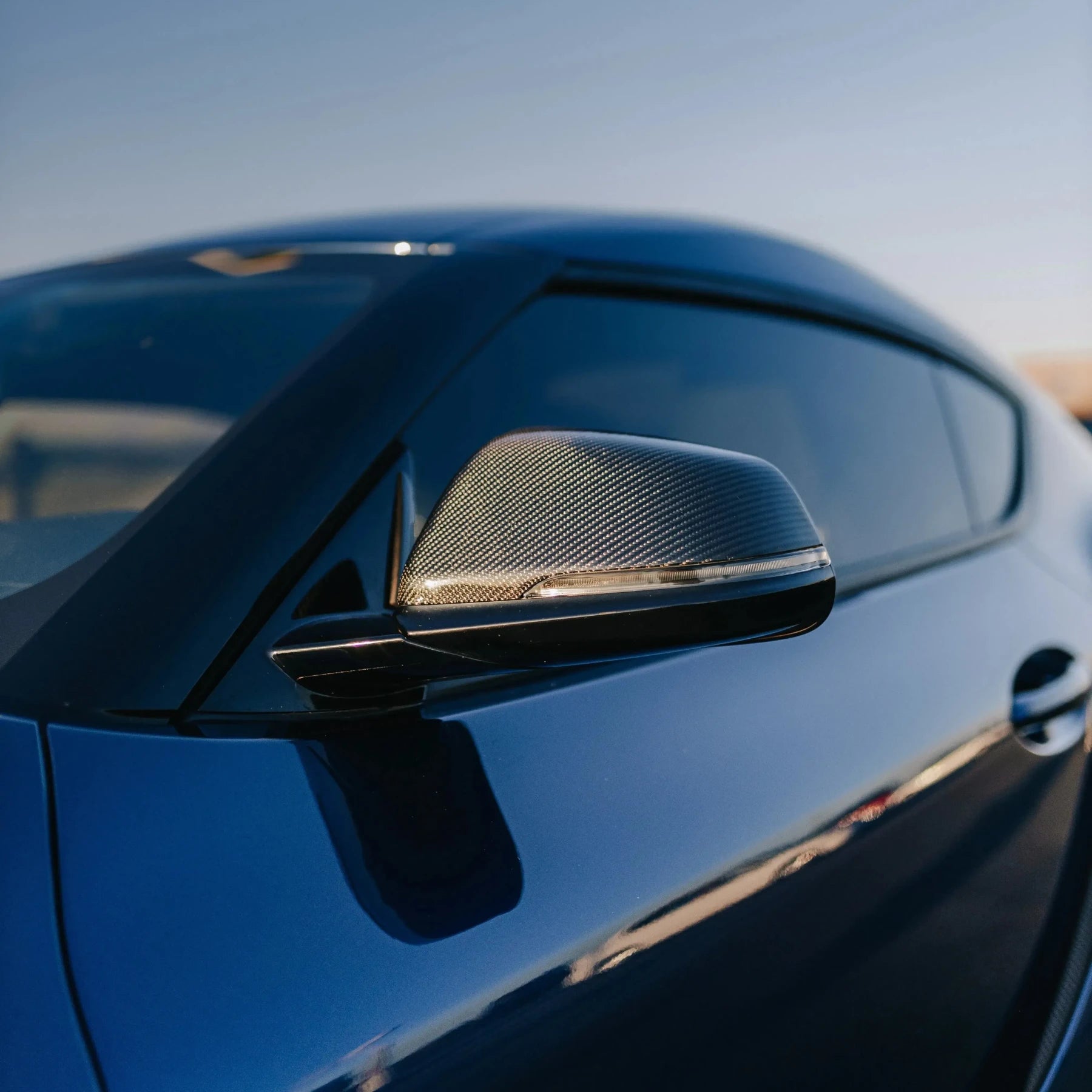 OEM Style Carbon Fiber Mirror Cap Set - Toyota A90 GR Supra