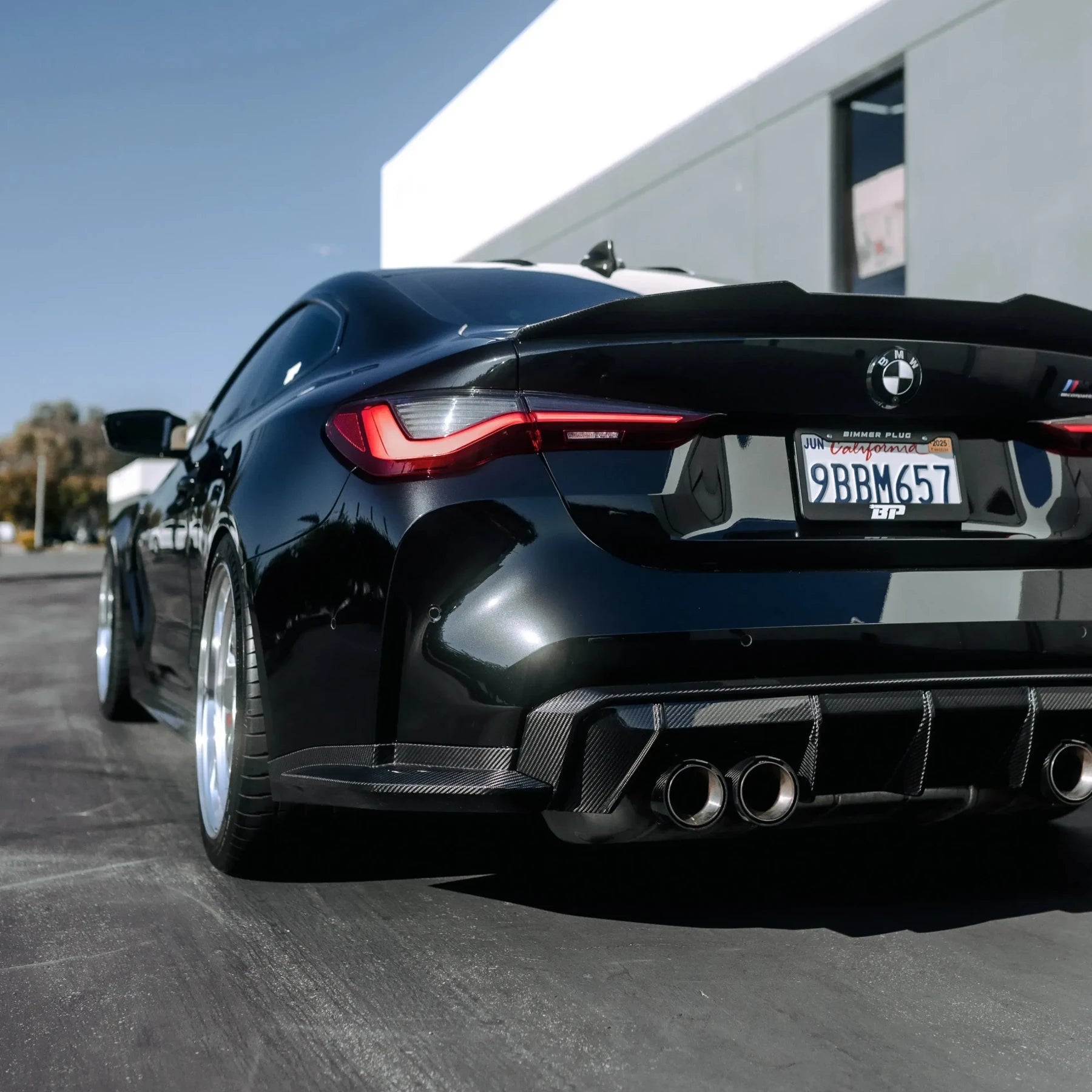 OEM Style Carbon Fiber Rear Canard Splitters - BMW G80 M3 & G82/G83 M4