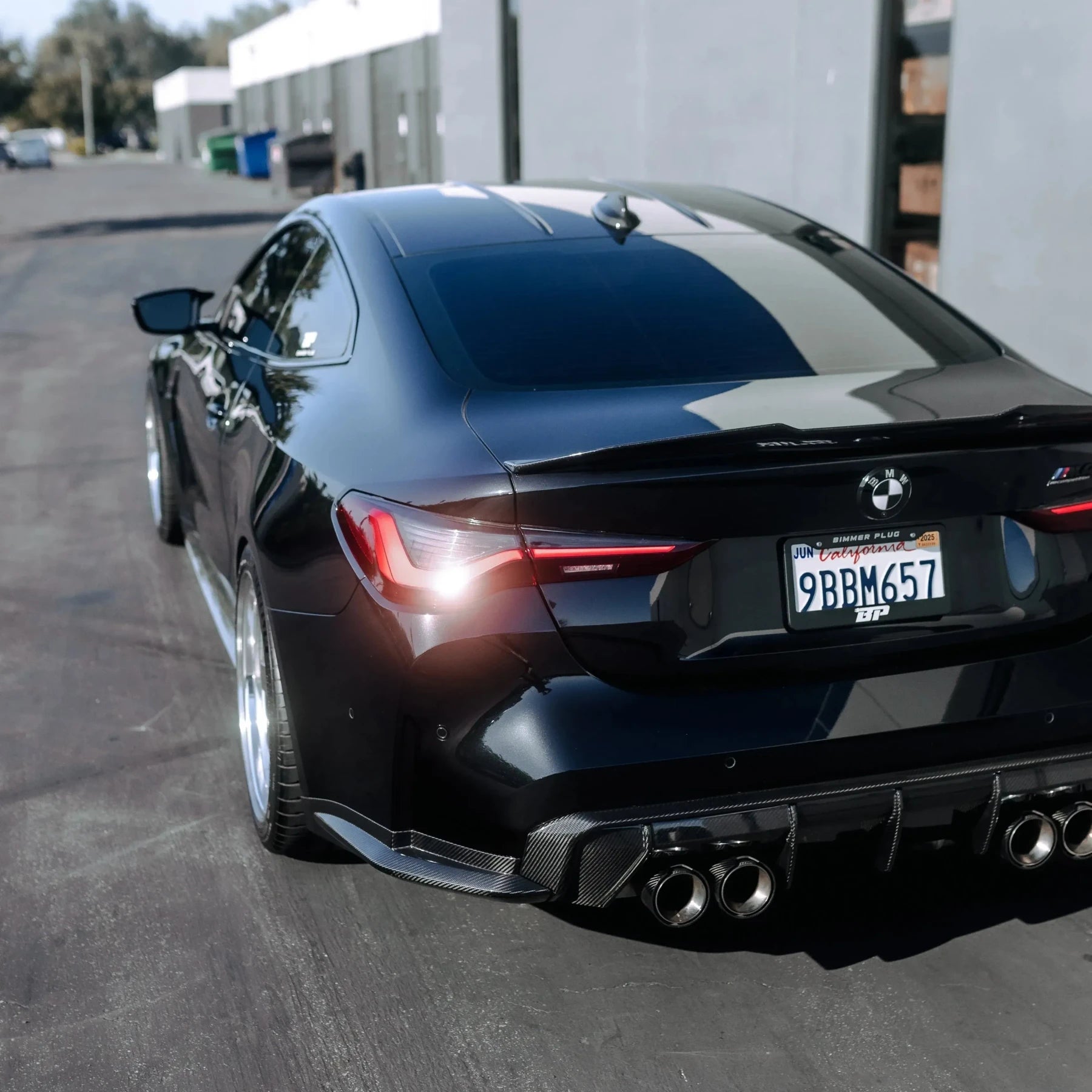 OEM Style Carbon Fiber Rear Canard Splitters - BMW G80 M3 & G82/G83 M4