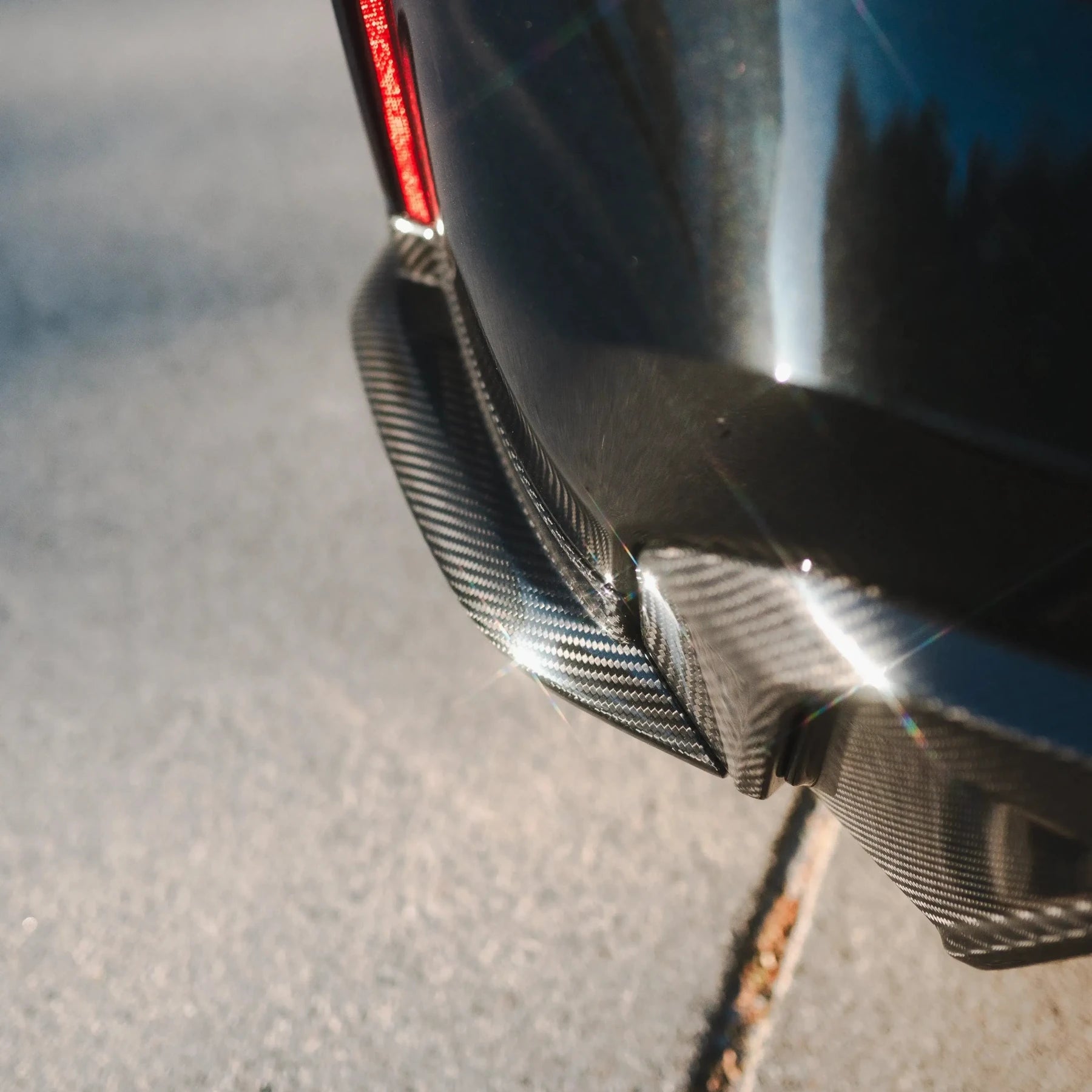 OEM Style Carbon Fiber Rear Canard Splitters - BMW G80 M3 & G82/G83 M4