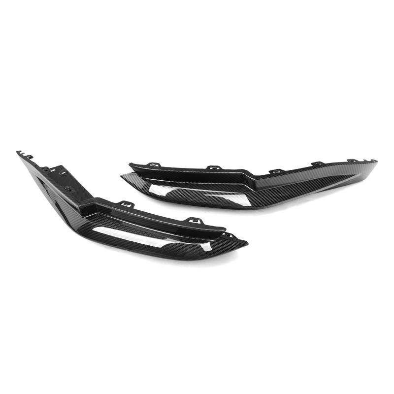 OEM Style Carbon Fiber Rear Canard Splitters - BMW G80 M3 & G82/G83 M4