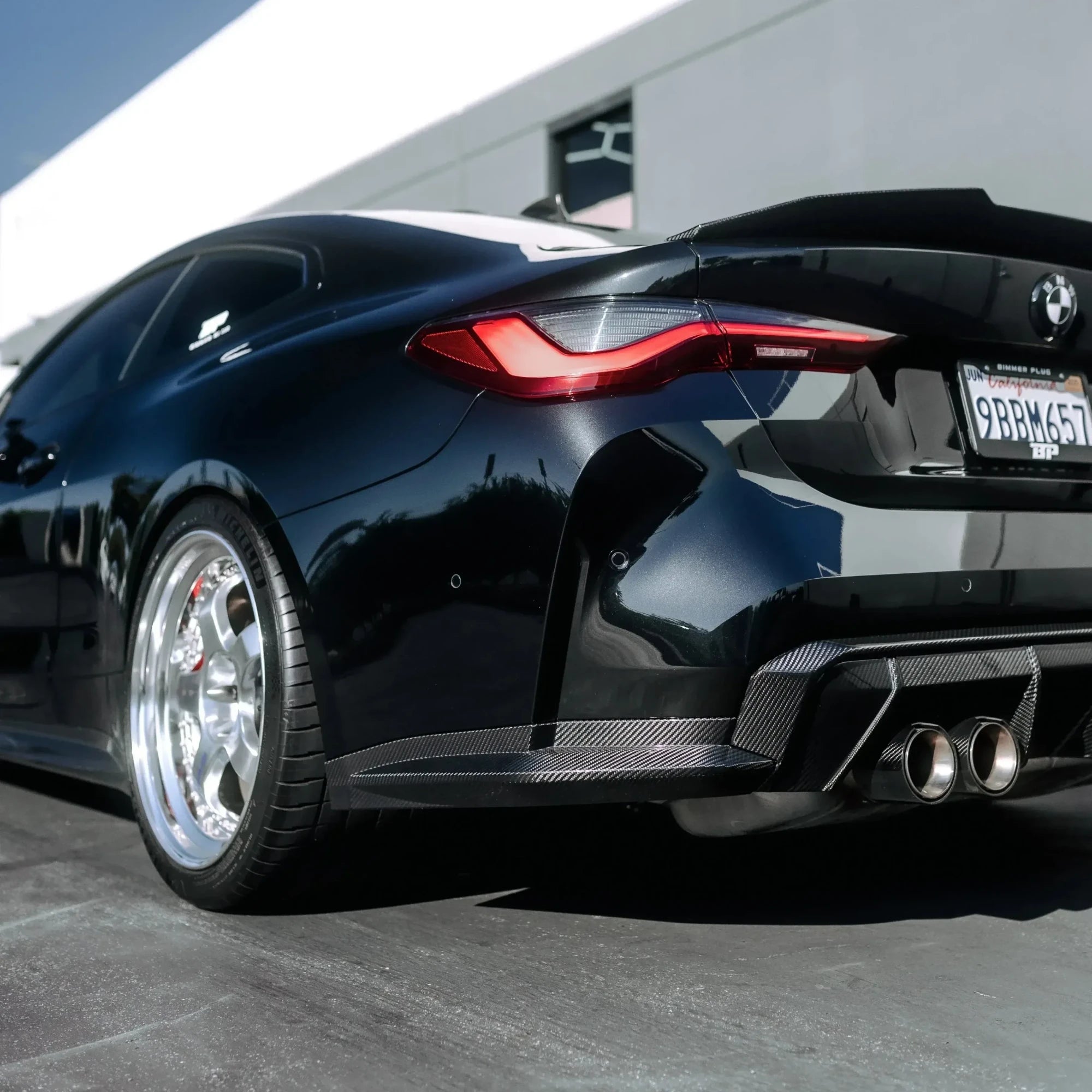 OEM Style Carbon Fiber Rear Canard Splitters - BMW G80 M3 & G82/G83 M4