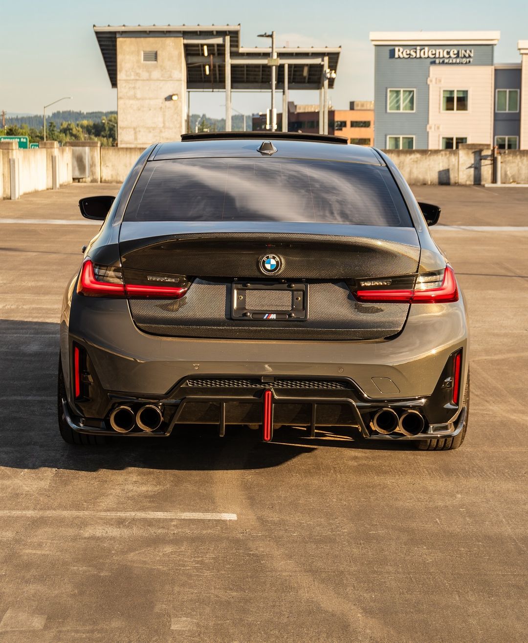 OEM Style Carbon Fiber Rear Trunk - BMW G80 M3 & G20 3 Series