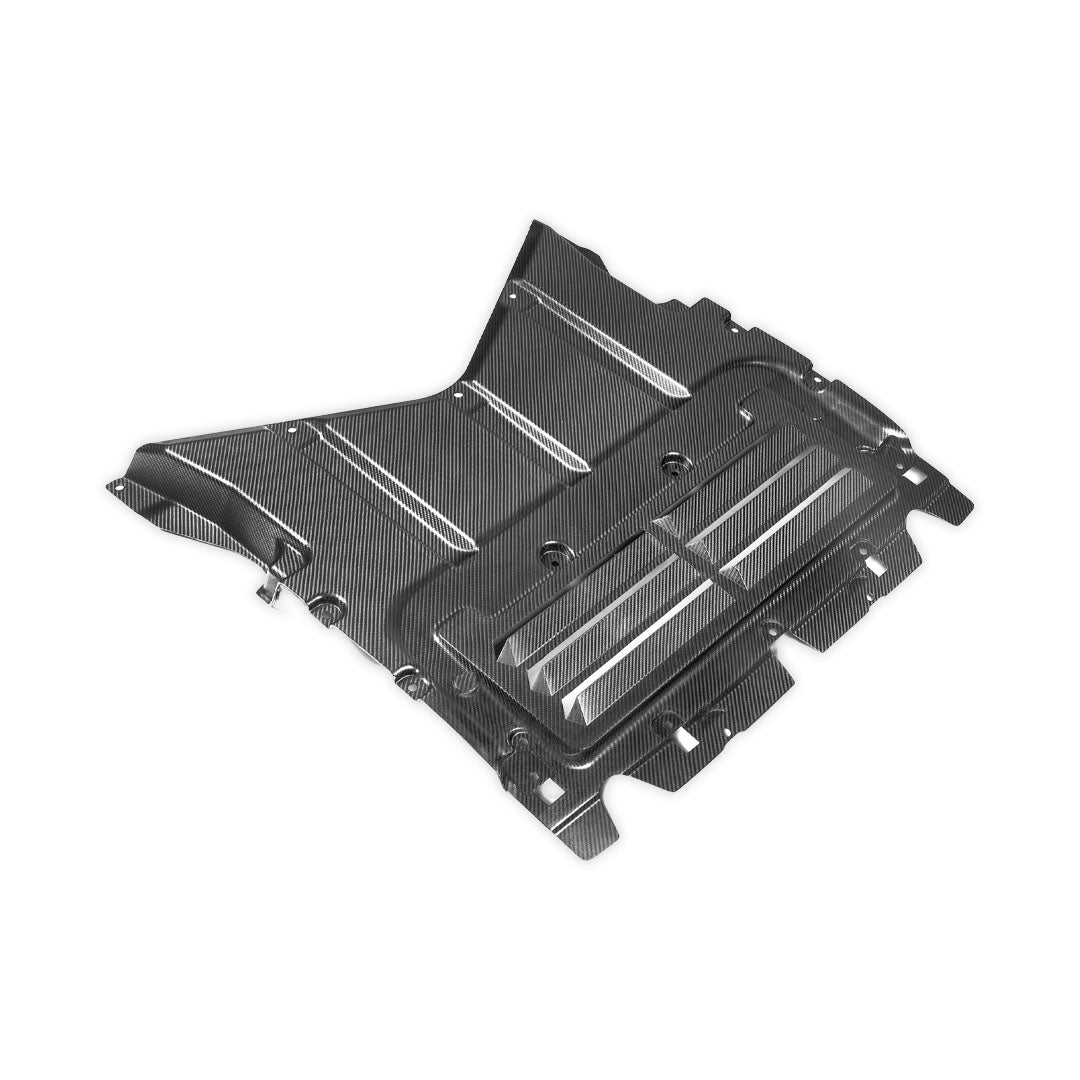 OEM Style Dry Carbon Fiber Skid Plate - BMW G90/G99 M5
