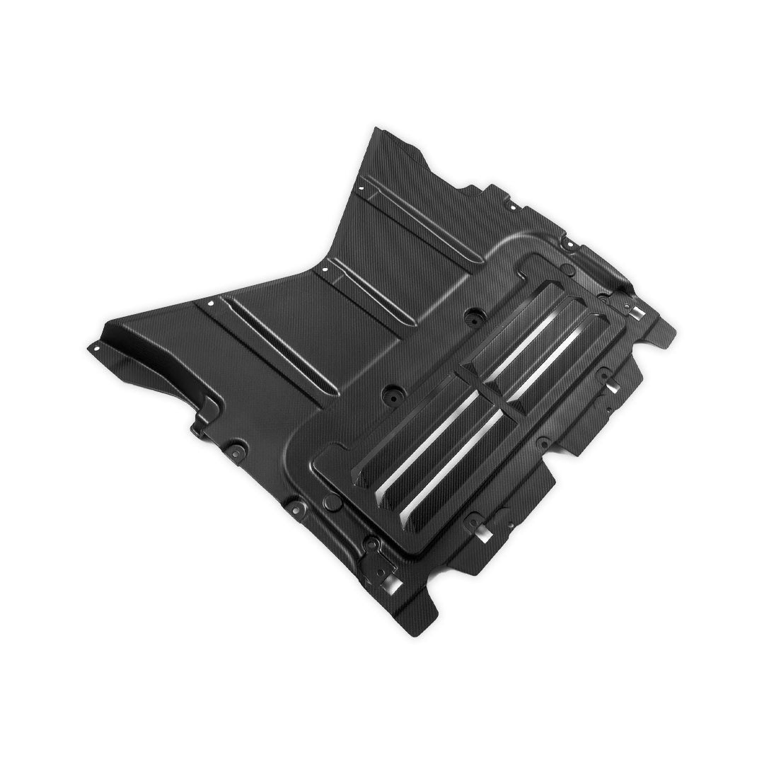 OEM Style Dry Carbon Fiber Skid Plate - BMW G90/G99 M5