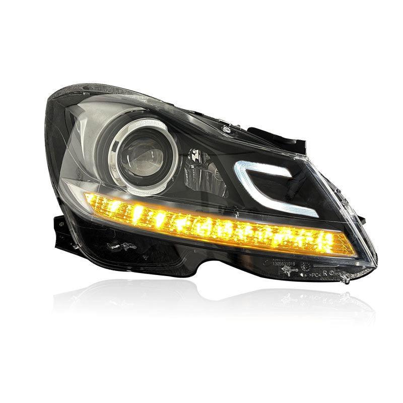 OEM Style LED Headlights - Mercedes Benz W204 C Class LCI