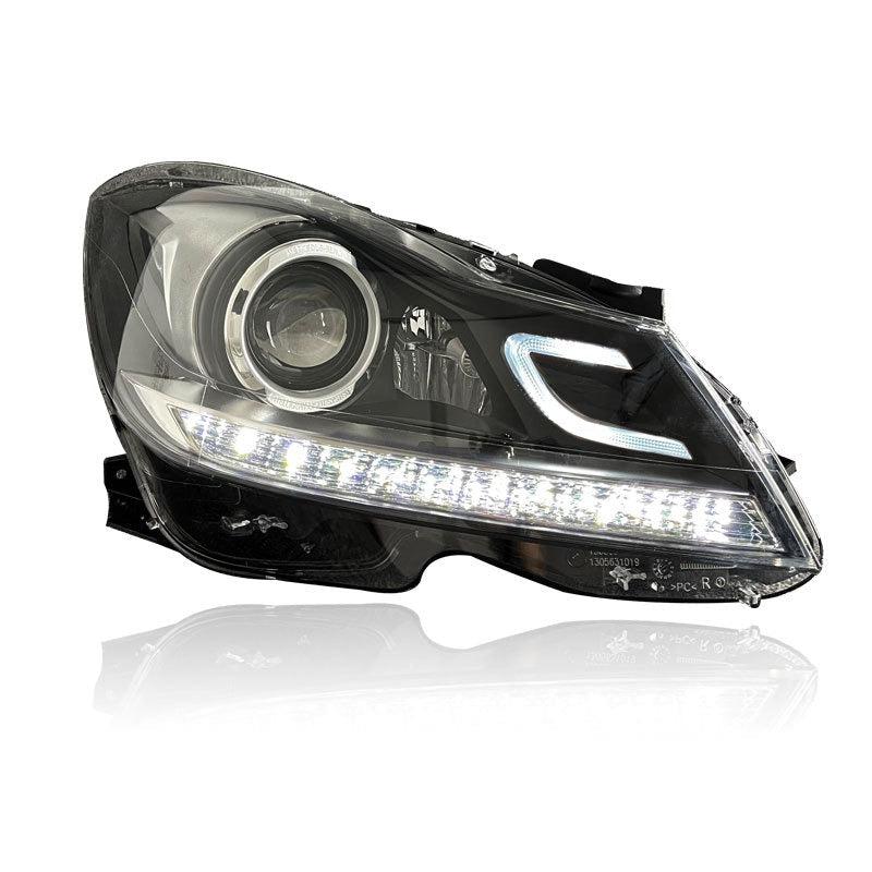 OEM Style LED Headlights - Mercedes Benz W204 C Class LCI