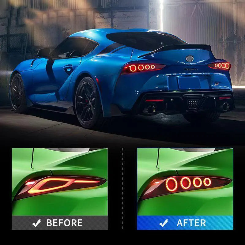 OG Style LED Taillights -  Toyota A90 GR Supra