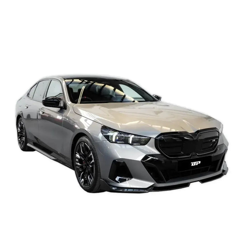 P Style Carbon Fiber Front Lip - BMW G60 5 Series M-Sport