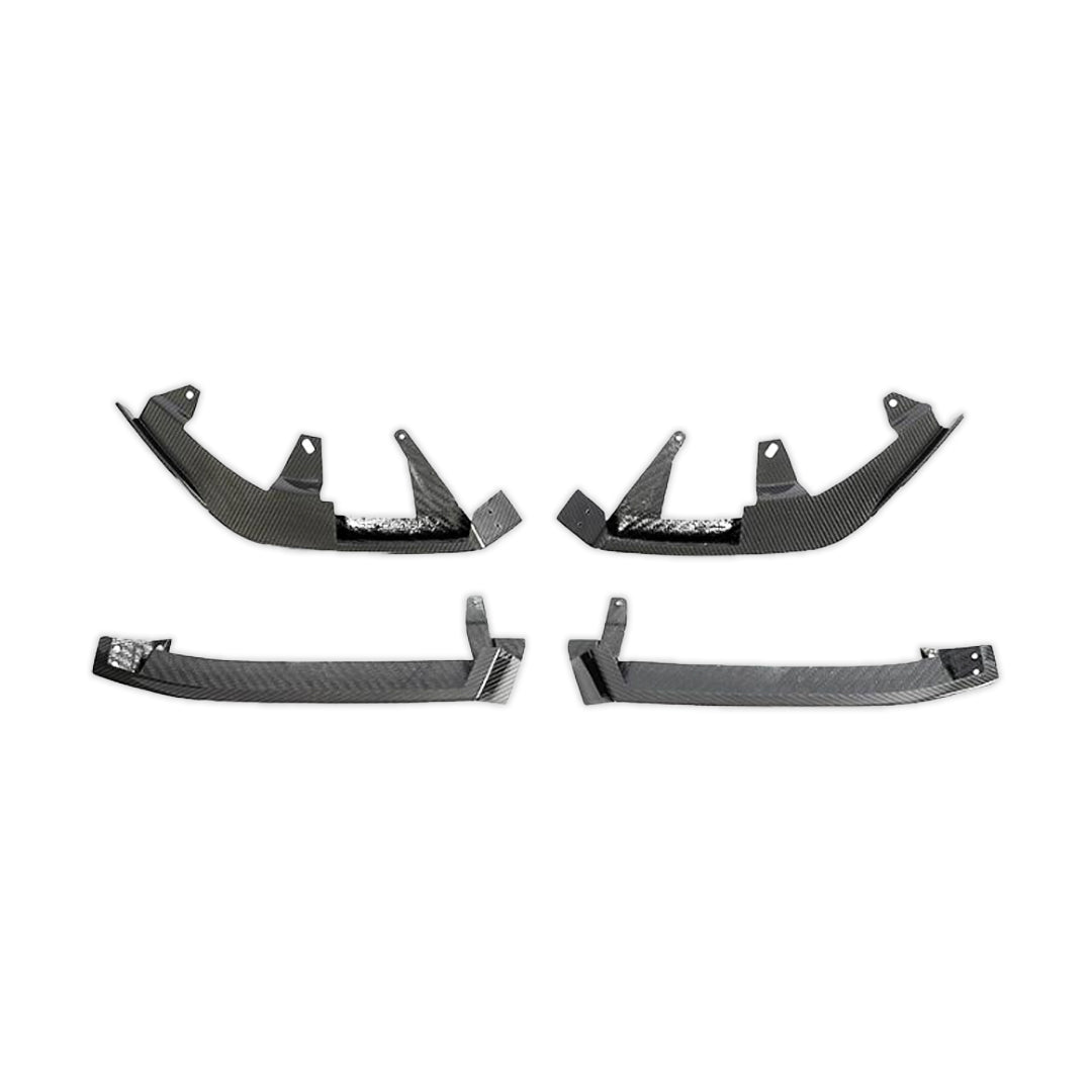 P Style Carbon Fiber Front Lip - BMW G60 5 Series M-Sport