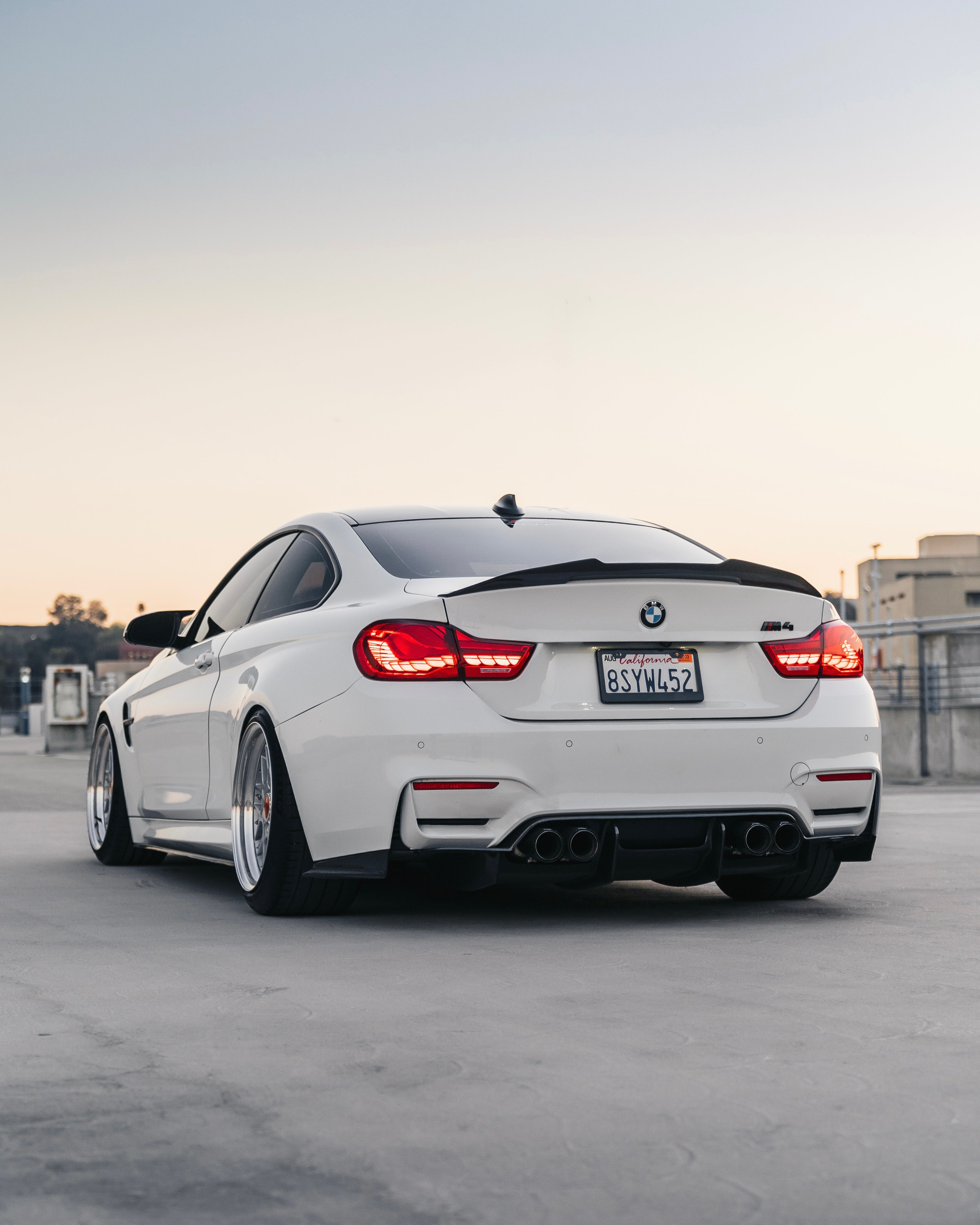 PSM Style Carbon Fiber Rear Diffuser - BMW F80 M3 & F82/F83 M4