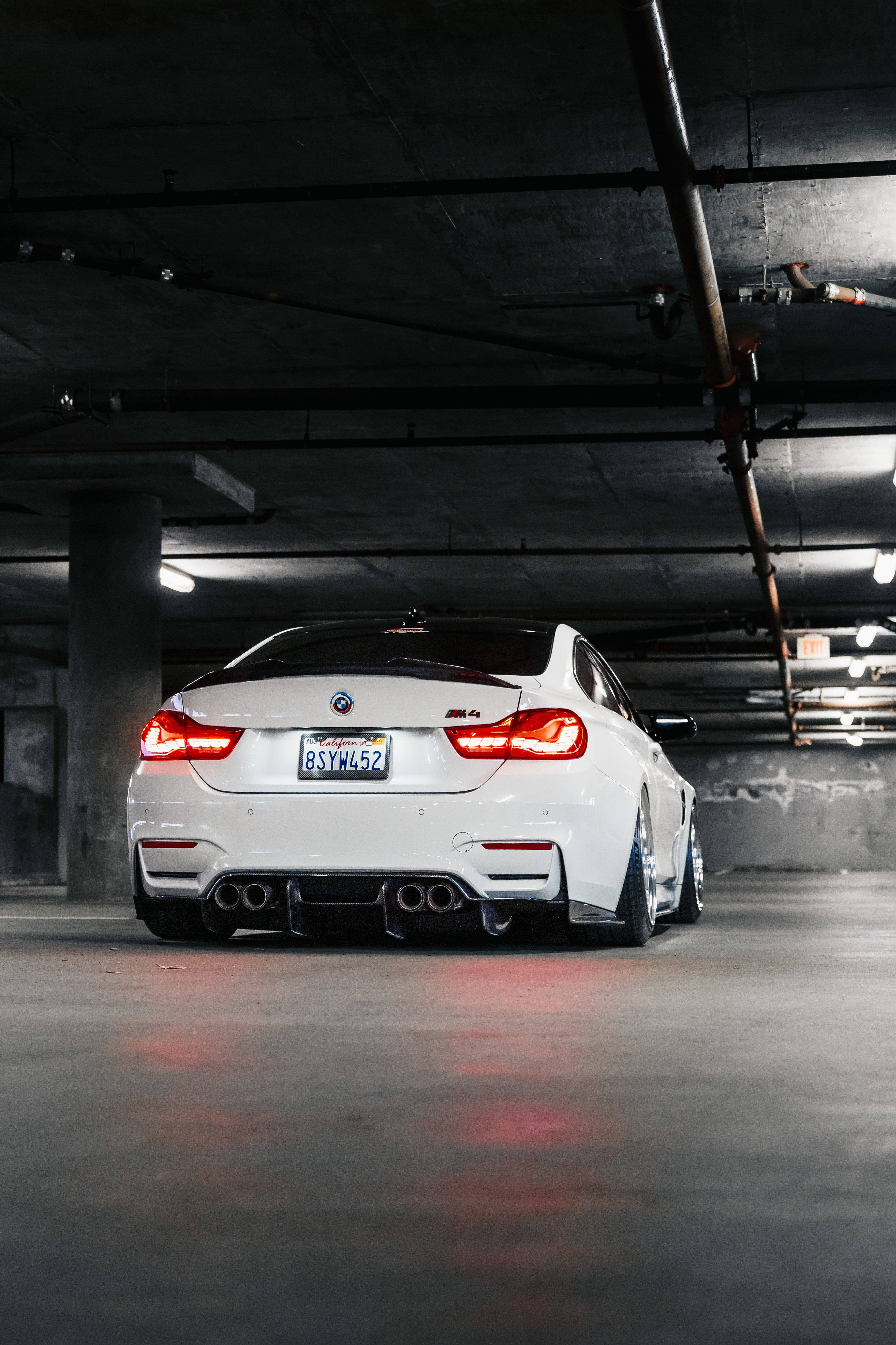 PSM Style Carbon Fiber Rear Diffuser - BMW F80 M3 & F82/F83 M4