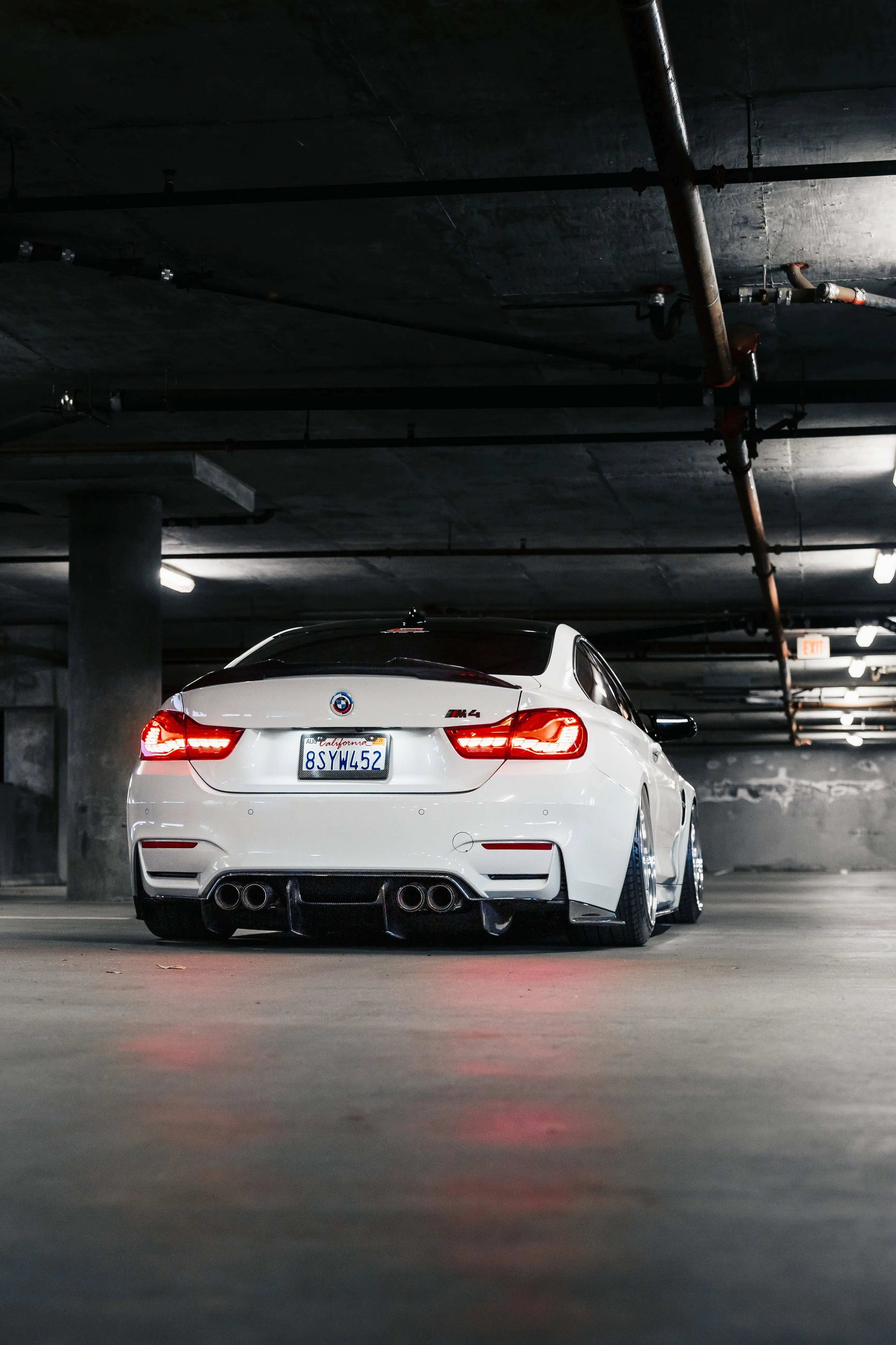 PSM Style Carbon Fiber Rear Diffuser - BMW F80 M3 & F82/F83 M4