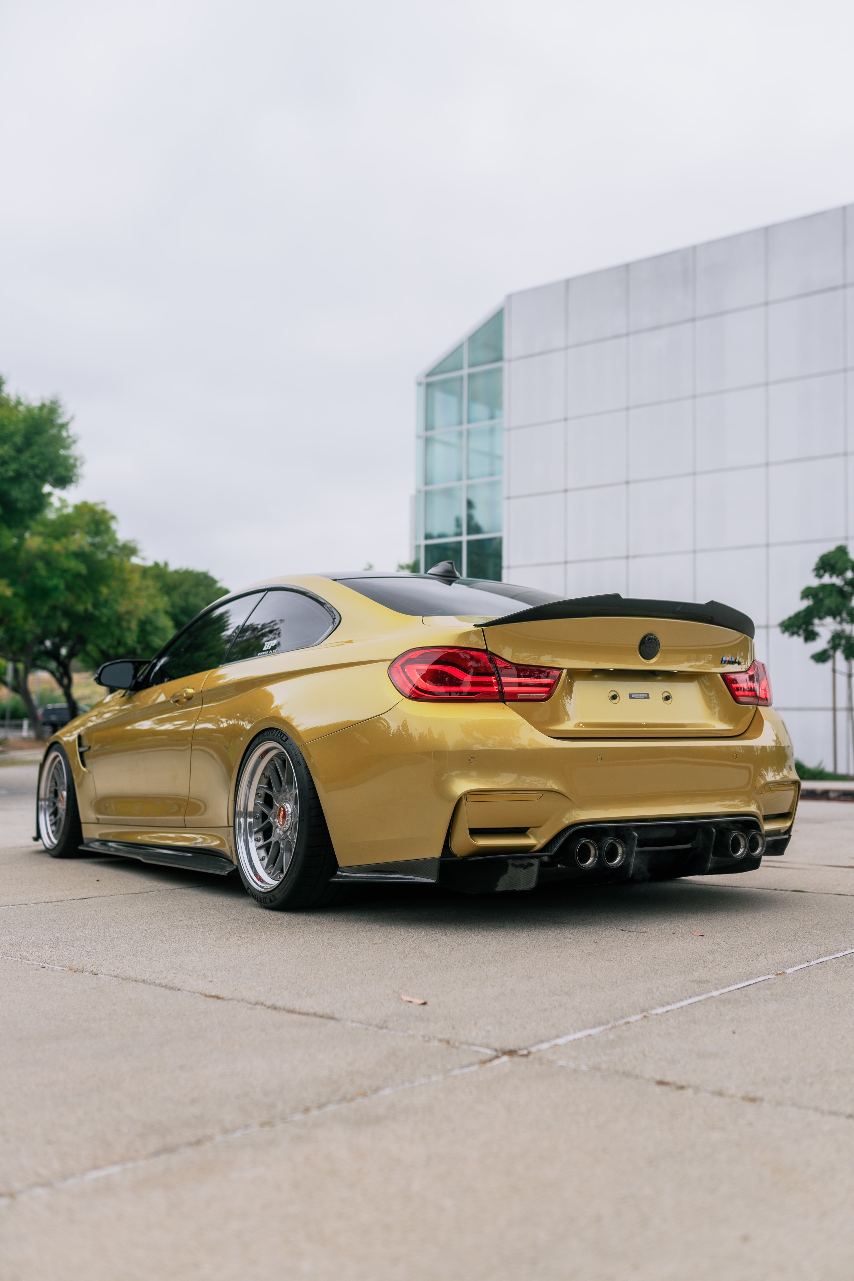 PSM Style Carbon Fiber Rear Diffuser - BMW F80 M3 & F82/F83 M4