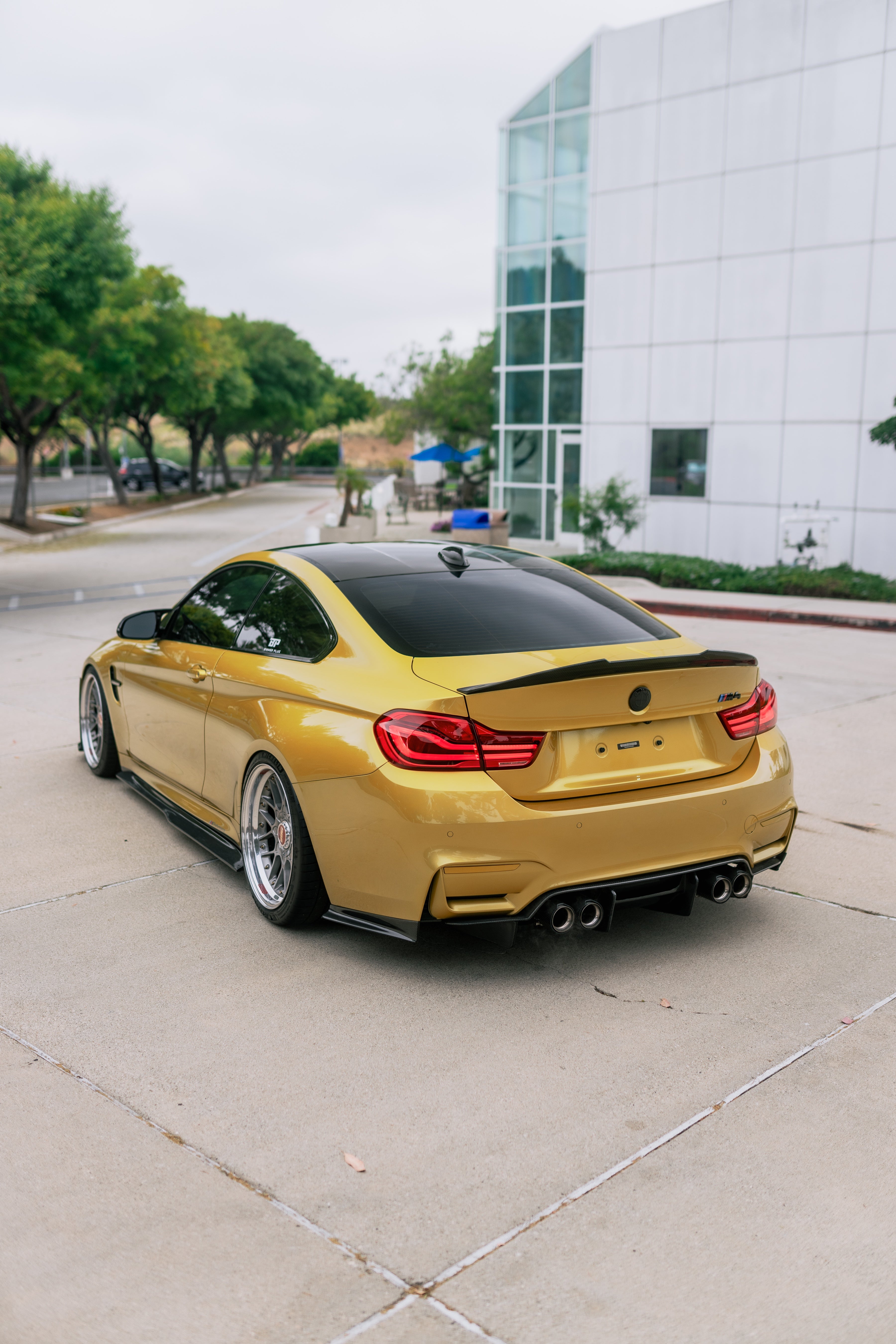 PSM Style Carbon Fiber Rear Diffuser - BMW F80 M3 & F82/F83 M4