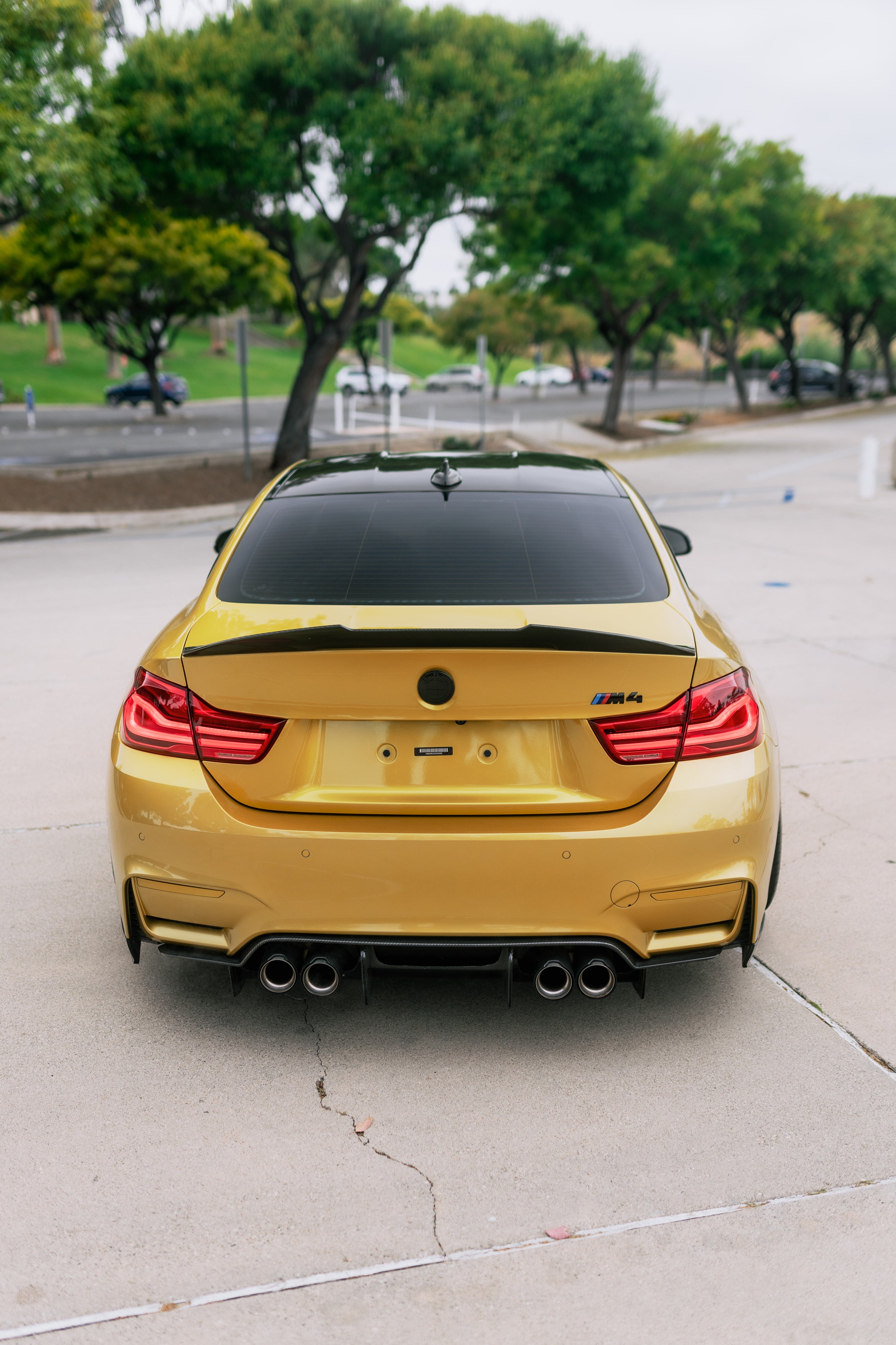 PSM Style Carbon Fiber Rear Diffuser - BMW F80 M3 & F82/F83 M4