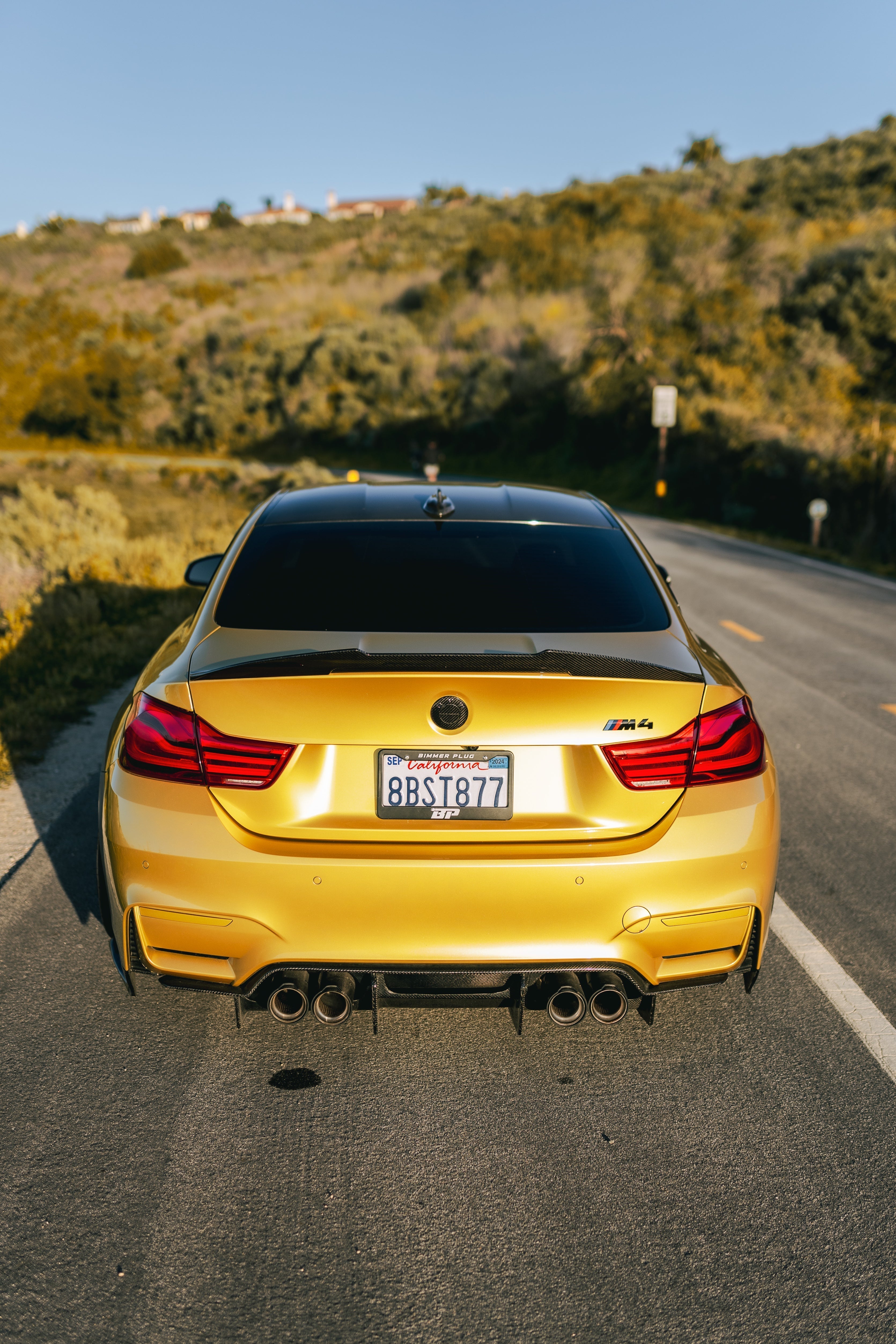 PSM Style Carbon Fiber Rear Diffuser - BMW F80 M3 & F82/F83 M4