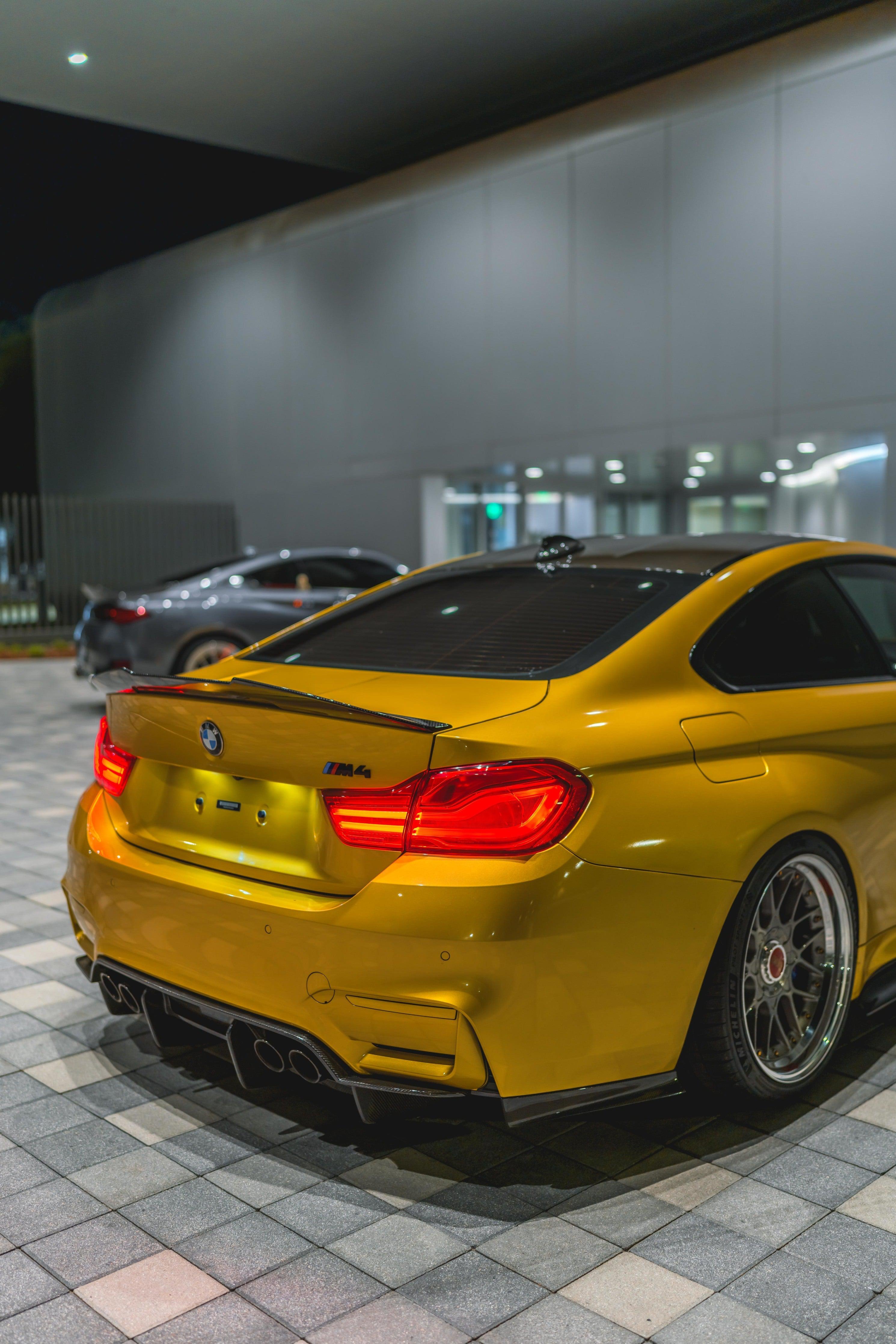 PSM Style Carbon Fiber Rear Diffuser - BMW F80 M3 & F82/F83 M4