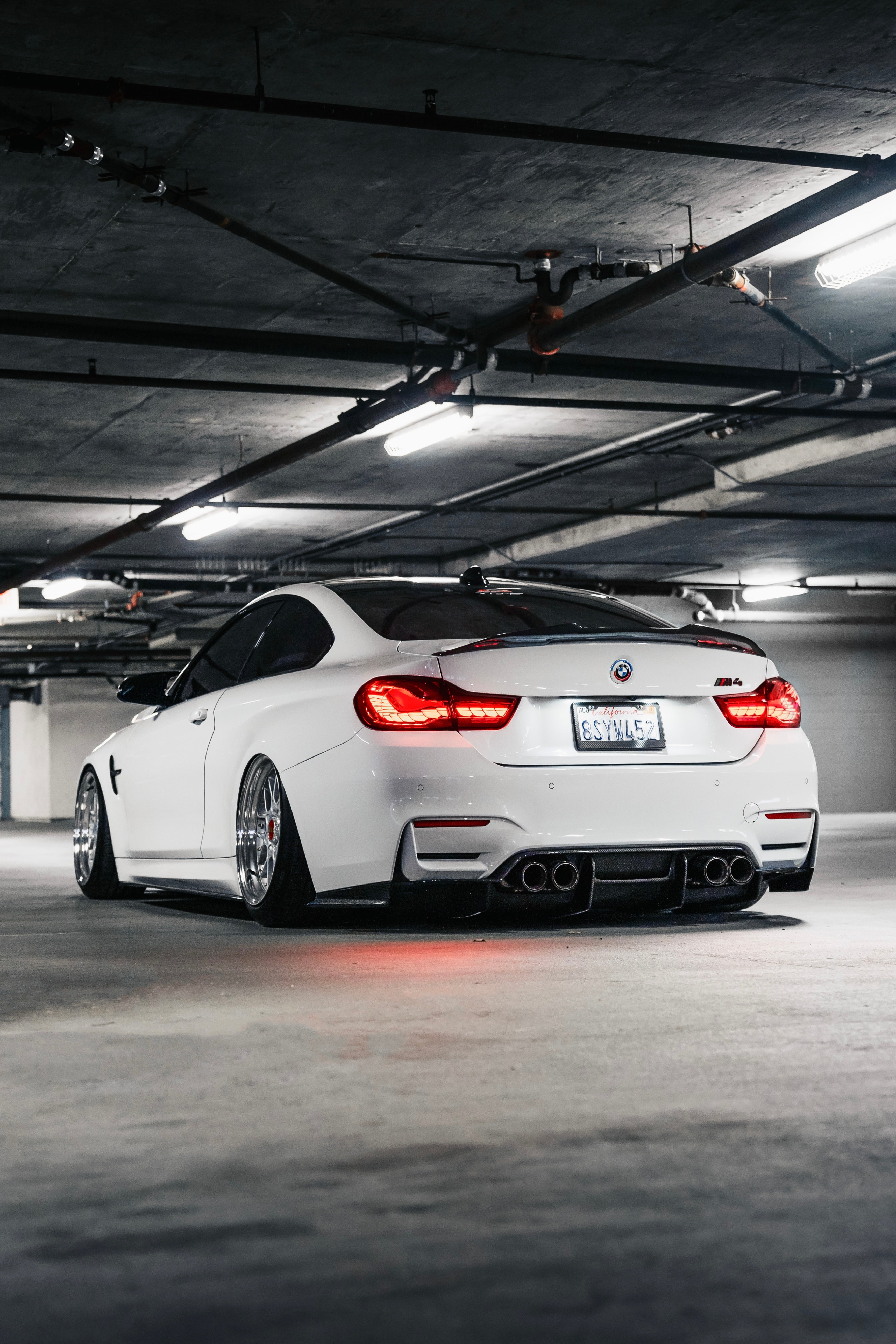 PSM Style Carbon Fiber Rear Diffuser - BMW F80 M3 & F82/F83 M4