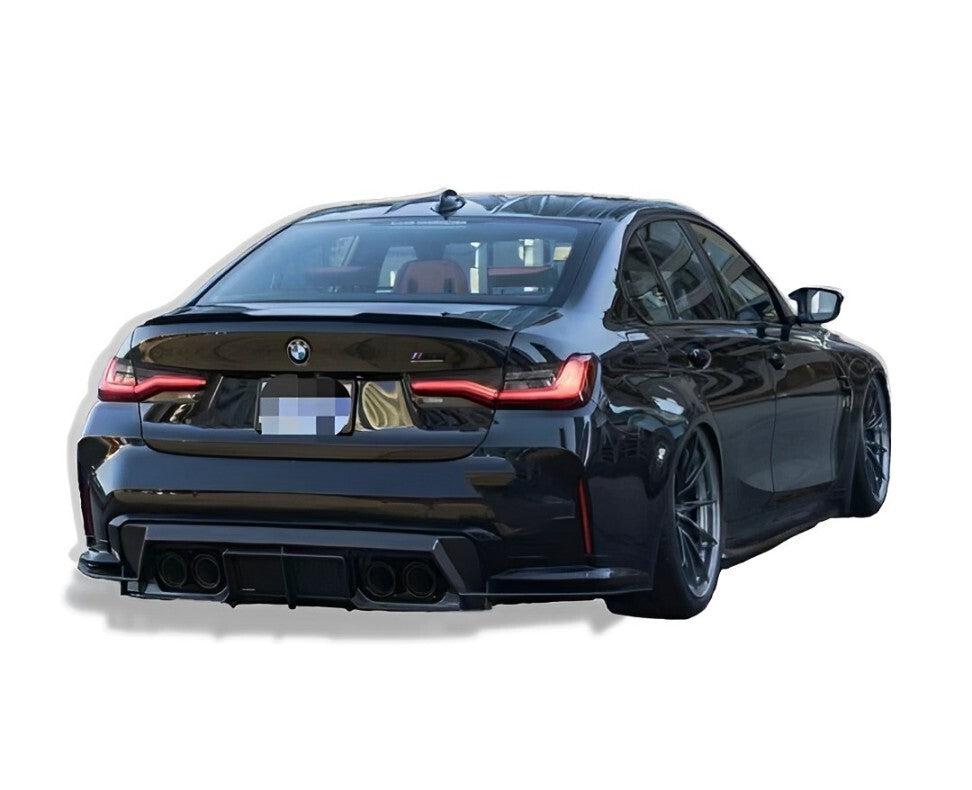 PSM Style Carbon Fiber Rear Diffuser - BMW G80 M3 & G82/G83 M4