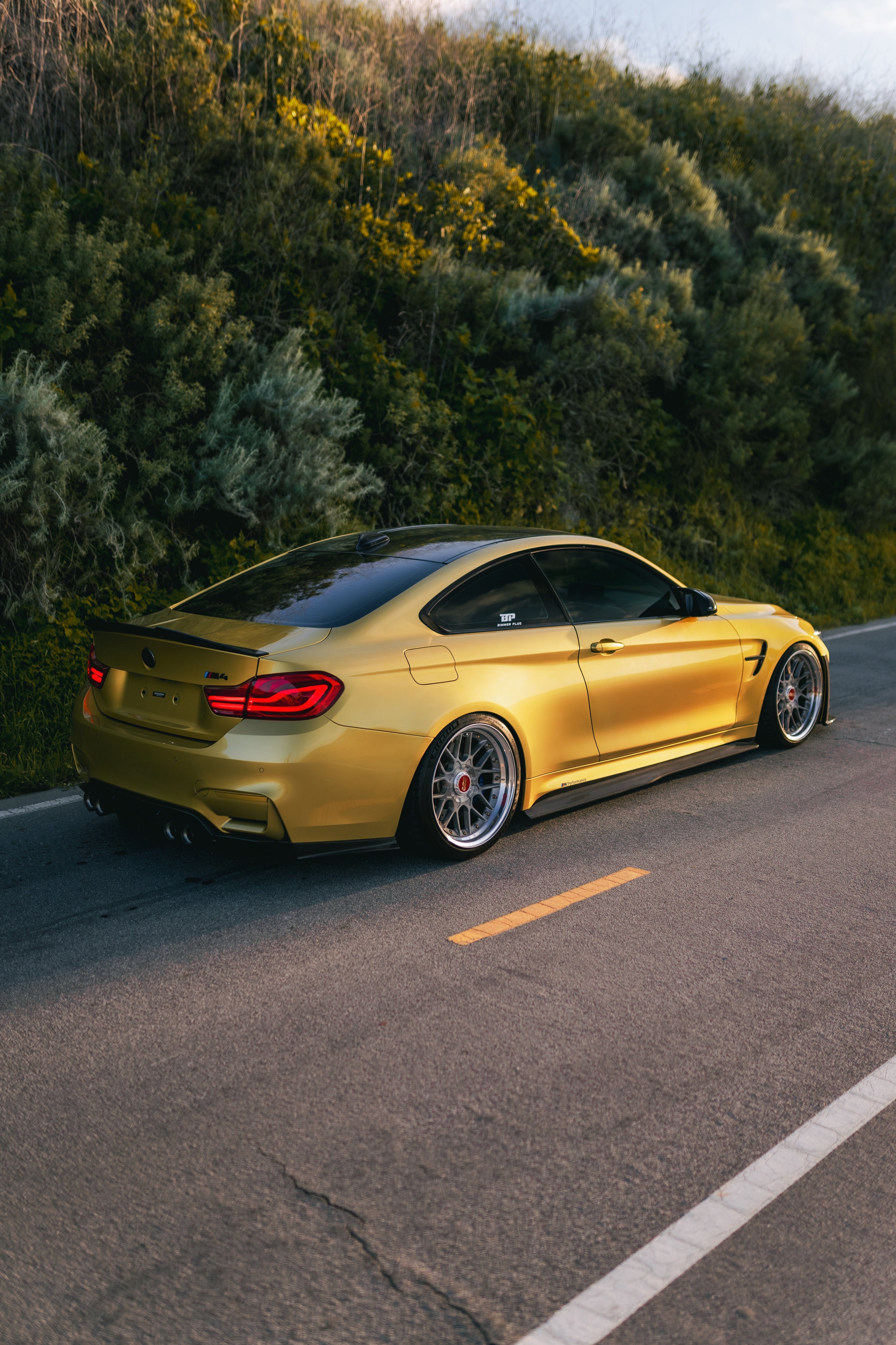 PSM Style Carbon Fiber Side Skirts - BMW F80 M3 & F82 / F83 M4