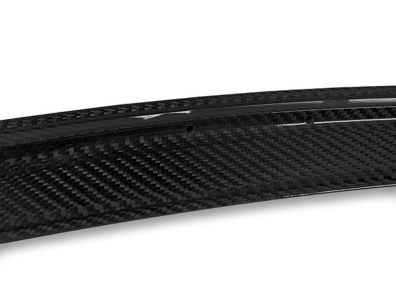PSM Style High Kick Carbon Fiber Trunk Spoiler - BMW E82 1 Series & 1M