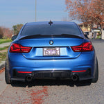 PSM Style High Kick Carbon Fiber Trunk Spoiler - BMW F32 / F33 / F36 4 Series