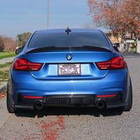 PSM Style High Kick Carbon Fiber Trunk Spoiler - BMW F32 / F33 / F36 4 Series