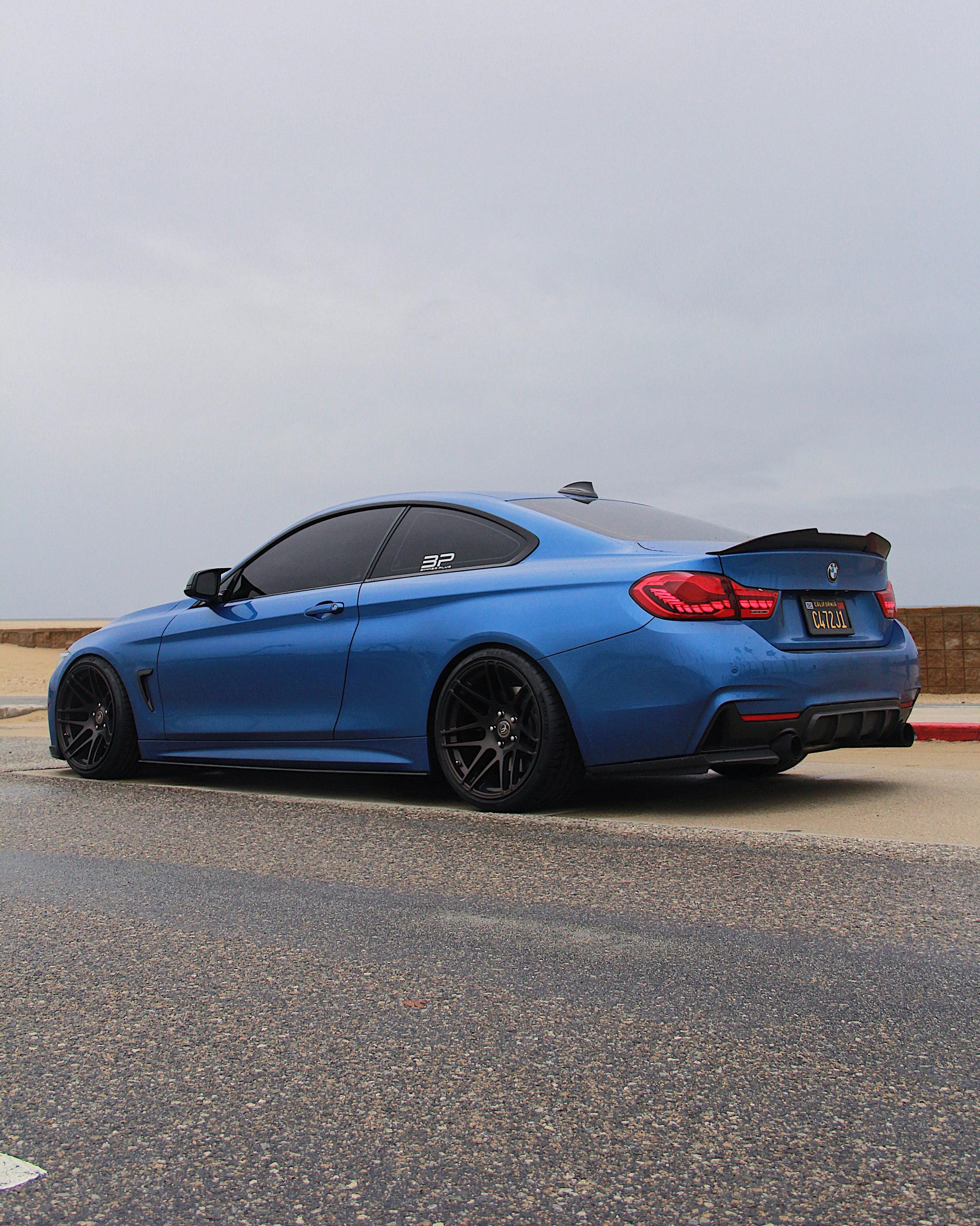 PSM Style High Kick Carbon Fiber Trunk Spoiler - BMW F32 / F33 / F36 4 Series
