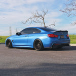 PSM Style High Kick Carbon Fiber Trunk Spoiler - BMW F32 / F33 / F36 4 Series