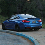 PSM Style High Kick Carbon Fiber Trunk Spoiler - BMW F32 / F33 / F36 4 Series